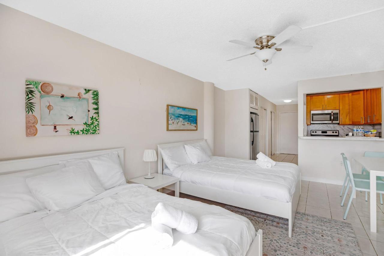 Beachy Studio-Apt In The Center Of Miami Miami Beach Exterior foto